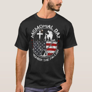 Camiseta Memorial Day Recuerden La Caída Del Veterano Ejérc
