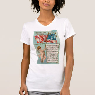 Camiseta Memorial Day Souvenir Red, White, Blue