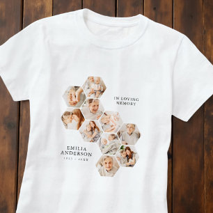 Camiseta Memorial de amor moderno 10 fotos