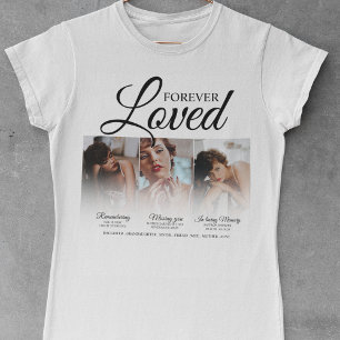 Camiseta Memorial de Foto 3 Siempre Amado