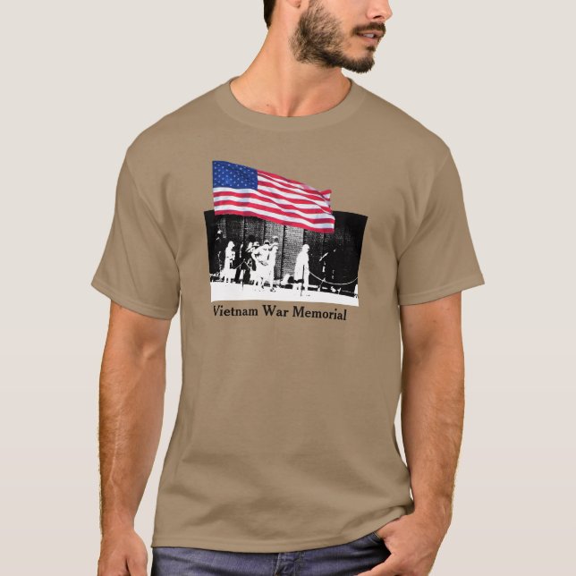 Camiseta Memorial de Guerra de Vietnam (Anverso)