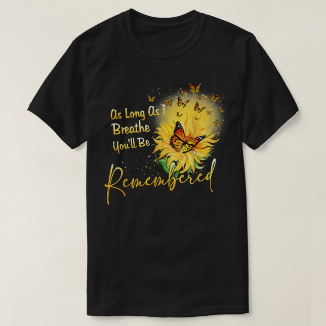 Camiseta Memorial de la Mariposa del Sol  (Diseño del anverso)