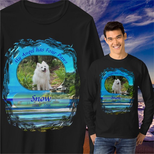 Camiseta Memorial de mi Mascota Angel Mismaloya 0346 (Subido por el creador)