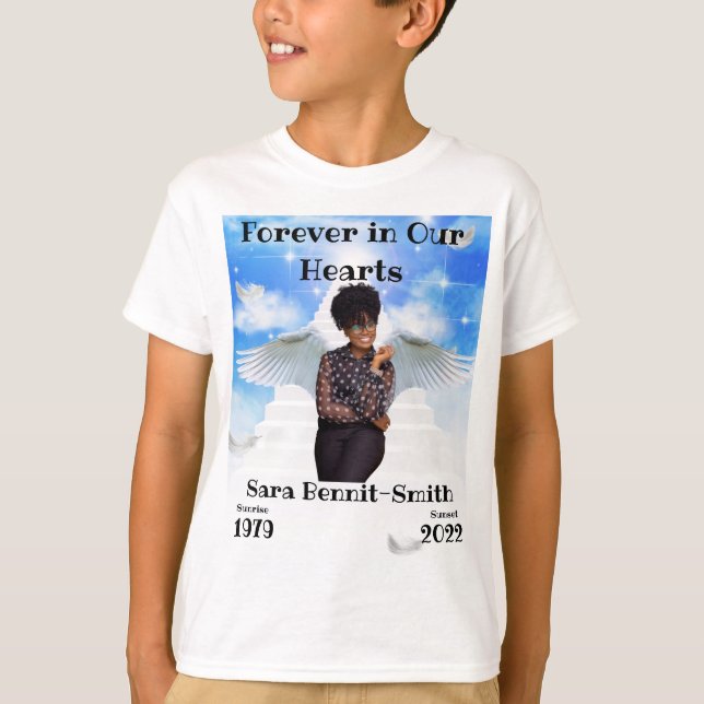 Camiseta Memorial de niños perdidos de uno querido (Anverso)