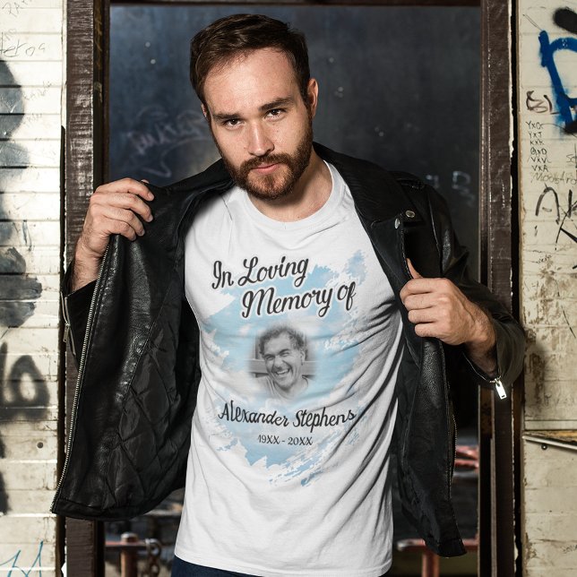 Camiseta Memorial en la foto de la memoria amorosa (Subido por el creador)