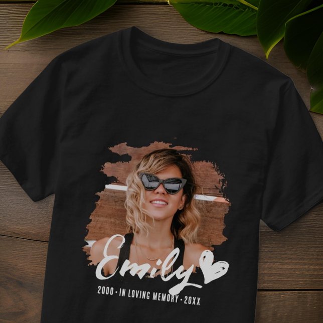 Camiseta Memorial Grunge En La Foto Del Personalizado De La (Subido por el creador)