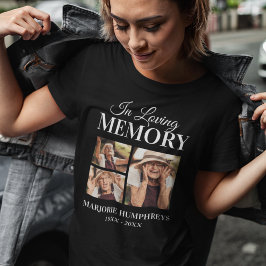 Camiseta Memorial In Loving Memory 3x Picture