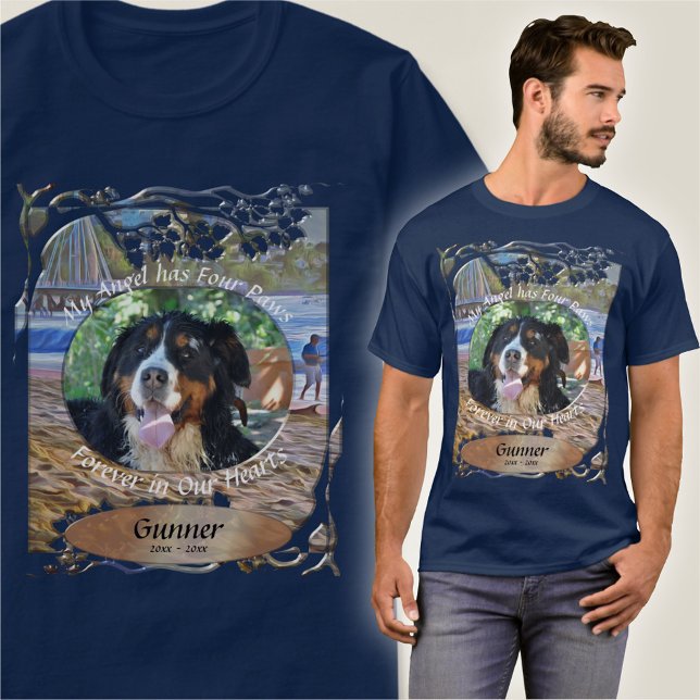 Camiseta Memorial My Angel tiene Four Paws Beach 786 (Subido por el creador)