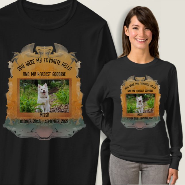 Camiseta Memorial My Favorite Hello Resumen Sunset 0612 (Subido por el creador)