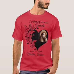Camiseta Memorial Personalizado Moderno Siempre En Nuestros