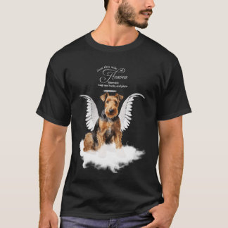 Camiseta Memorial Personalizado para Mascota Airedale Terri