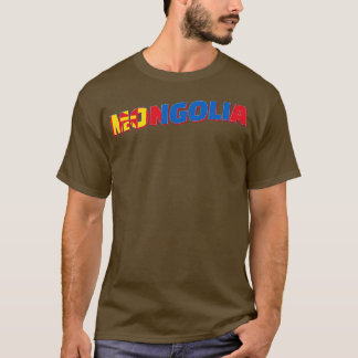 Camiseta Memorial retro de estilo vintage de Mongolia 2