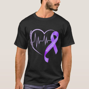 Camiseta Memorias cinta morada concienciación alzheimer