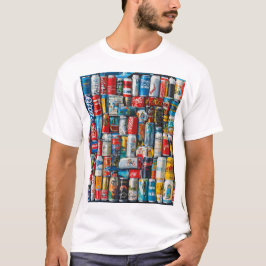 Camiseta Memorias globales de las latas de soda