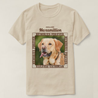 Camiseta Memorizar la foto y el nombre del Personalizado de