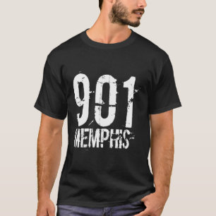 Camiseta Memphis 901 Código de área alterado