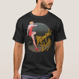 Camiseta Memphis Belle, Fortaleza Voladora Pinup WII B17