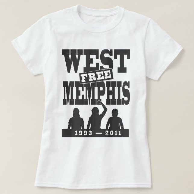 Camiseta Memphis del oeste tres (Diseño del anverso)