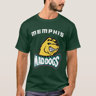 Camiseta Memphis MadDogs Retro CFL Pro 🏈 de Fútbol 1995