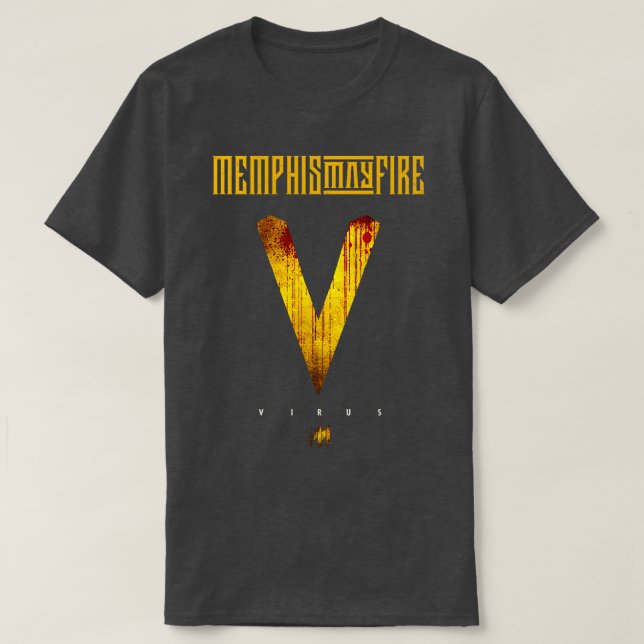 Camiseta memphis puede disparar 10 (Diseño del anverso)