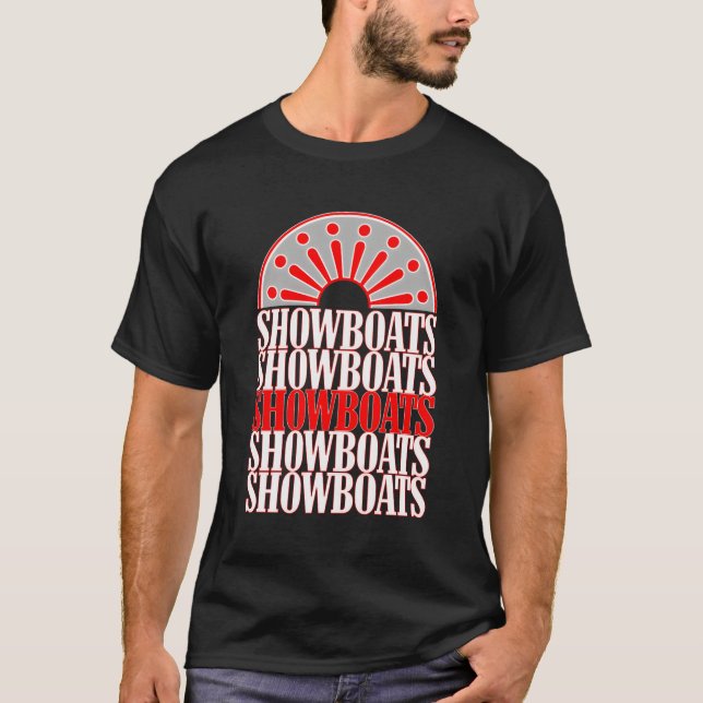 Camiseta Memphis Showboat Usfl Throwback (Anverso)