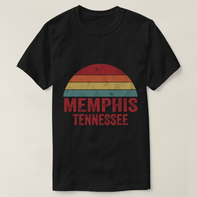 Camiseta Memphis Tennessee (Diseño del anverso)