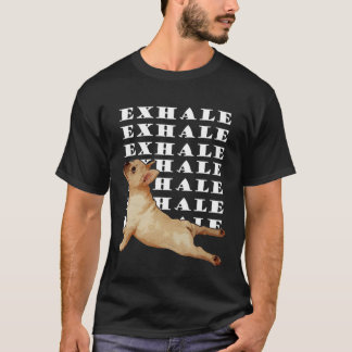 Camiseta Men And Women French Bulldog Yoga Statue Joga