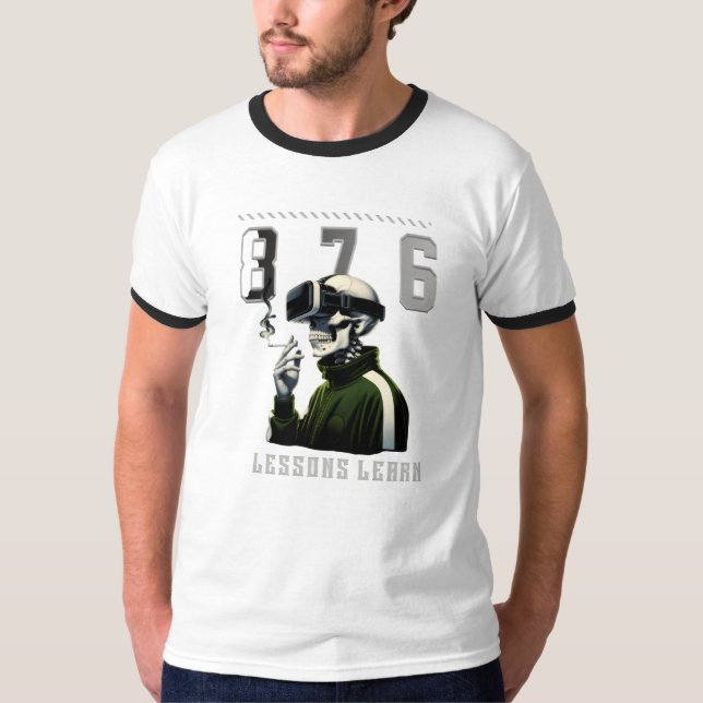 Camiseta Men Champion Gorilla Lessons Learn T-Shirt (Anverso)