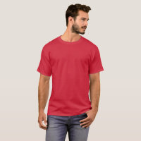 'Men Festival Red T-Shirt' / Personalizar