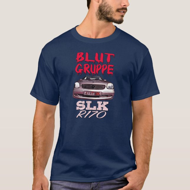 Camiseta Men in Mercedes SLK  - Blutgruppe R170 (Anverso)