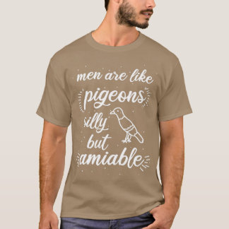 Camiseta Men pigeon saying breeder carrier pigeon lover
