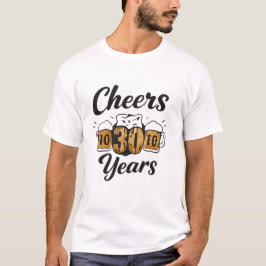 Camiseta Men’s Cheers to 35 Years T-Shirt Funny Birthday t