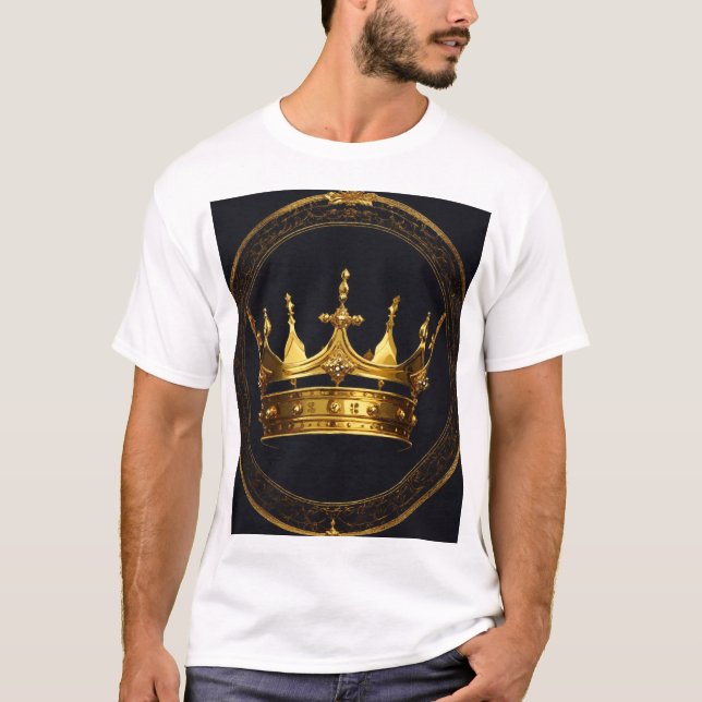 Camiseta Men’s King Logo T-Shirt | Crown Royal Style Tee (Anverso)