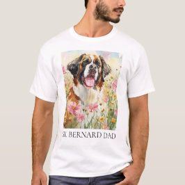 Camiseta Men’s T-Shirt – Saint Bernard Dad Shirt