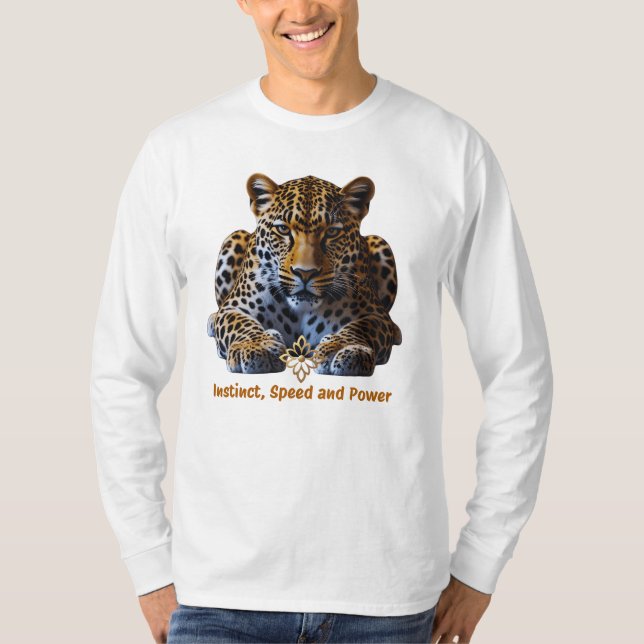 Camiseta Men’s T-Shirt with Leopard Logo (Anverso)