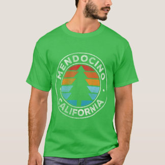 Camiseta Mendocino California Ca 70S amigos