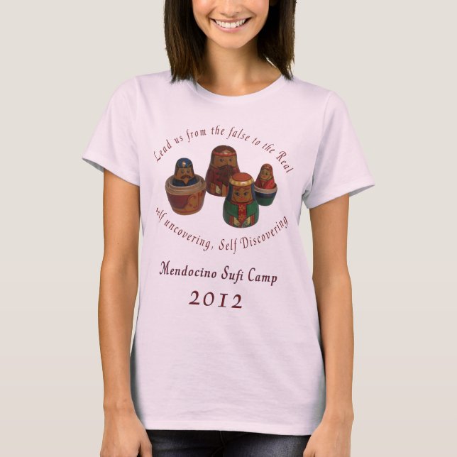 Camiseta Mendocino Sufi Camp 2012 Women's Organic T-shirt (Anverso)