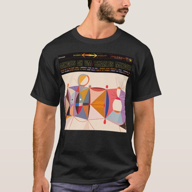 Camiseta Mengus Ah Um Charles Mingus Cita (Anverso)