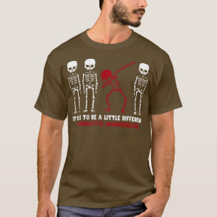 Camiseta Meningitis Sensibilización Está Bien Ser Un Poco D