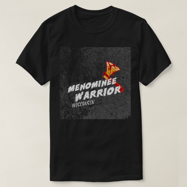 CAMISETA MENOMINEE WARRIOR  (Diseño del anverso)