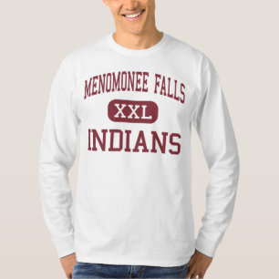 Camiseta Menomonee Falls - indios - alto - Keshena