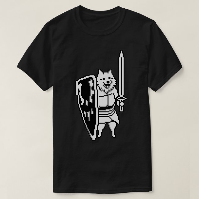 Camiseta Menor Dog Undertale (Diseño del anverso)