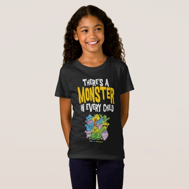 Camiseta Menor Monstruo (Anverso completo)