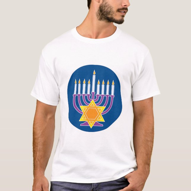 Camiseta Menorah (Anverso)