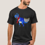 Camiseta Menorah Chanukah Hanukkah Dinosaur Judío<br><div class="desc">Menorah Chanukah Hanukkah Dinosaur Judío</div>