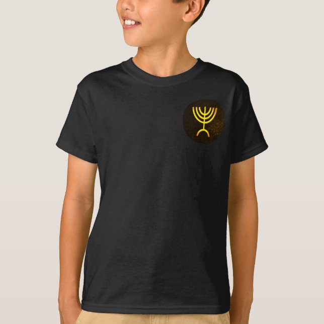Camiseta Menorah Flame (Anverso)