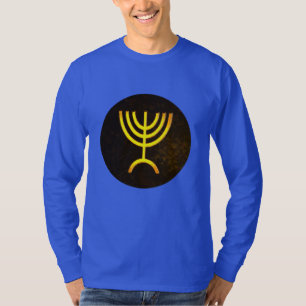 Camiseta Menorah Flame
