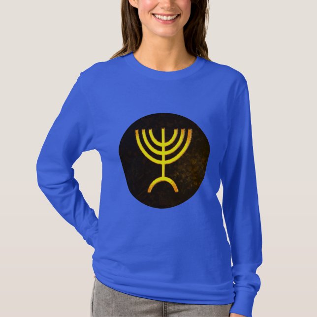 Camiseta Menorah Flame (Anverso)