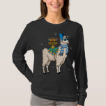 Camiseta Menorah Hanukkah Llama Cute Alpaca Chanukah Christ<br><div class="desc">Menorah Hanukkah Llama Cute Alpaca Chanukah Navidades Pajama</div>