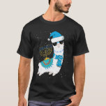 Camiseta Menorah Hanukkah Llama T- Cute Alpaca Chanukah<br><div class="desc">Menorah Hanukkah Llama T- Cute Alpaca Chanukah.</div>